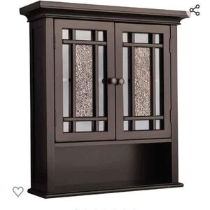 Brand new. Espresso Bathroom Cabinet.